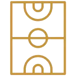 squash courts icon - kohinoor kaleido